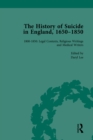 Image for The history of suicide in England, 1650-1850.
