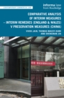 Image for Comparative Analysis of Interim Measures: Interim Remedies (England &amp; Wales) V Preservation Measures (China)
