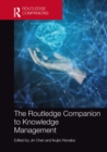 Image for The Routledge Companion to Knowledge Management