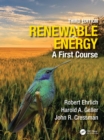 Image for Renewable Energy: A First Course