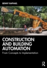 Image for Construction and Building Automation: From Concepts to Implementation