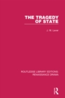 Image for The tragedy of state : 7