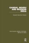 Image for Gandhi, Nehru and modern India : 10