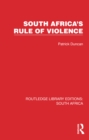 Image for South Africa&#39;s rule of violence : 6