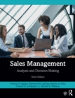 Image for Sales Management: Analysis and Decision Making