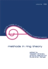 Image for Methods in ring theory: proceedings of the Trento conference : v. 198