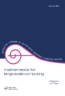 Image for Mathematics for large scale computing