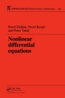 Image for Nonlinear differential equations