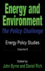 Image for Energy and environment: the policy challenge