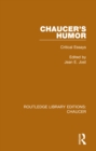 Image for Chaucer&#39;s Humor: Critical Essays