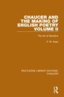 Image for Chaucer and the Making of English Poetry, Volume 2: The Art of Narrative