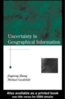 Image for Uncertainty in Geographical Information