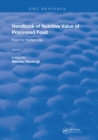 Image for Handbook of Nutritive Value of Processed Food: Volume 1: Food for Human Use