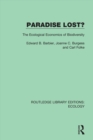 Image for Paradise Lost?: The Ecological Economics of Biodiversity : 2