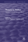 Image for Reasons for Realism: Selected Essays of James J. Gibson
