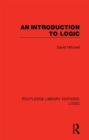 Image for An introduction to logic