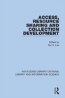 Image for Access, Resource Sharing and Collection Development : 4