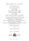 Image for An Account of the Natives of the Tonga Islands in the South Pacific Ocean