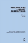 Image for Vendors and Library Acquisitions