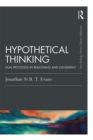 Image for Hypothetical thinking: dual processes in reasoning and judgement