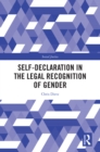 Image for Self-Declaration in the Legal Recognition of Gender