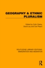 Image for Geography &amp; Ethnic Pluralism