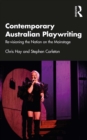 Image for Contemporary Australian Playwriting: Re-Visioning the Nation on the Mainstage