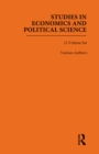 Image for Studies in Economics and Political Science