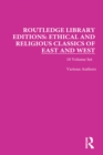 Image for Ethical and Religious Classics of East and West