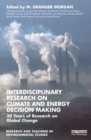 Image for Interdisciplinary Research on Climate and Energy Decision Making: 30 Years of Research on Global Change