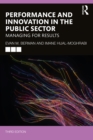 Image for Performance and Innovation in the Public Sector: Managing for Results