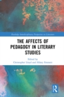 Image for The affects of pedagogy in literary studies