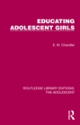 Image for Educating Adolescent Girls