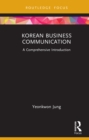 Image for Korean Business Communication: A Comprehensive Introduction