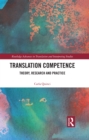 Image for Translation Competence: Theory, Research and Practice