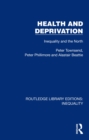 Image for Health and Deprivation: Inequality and the North