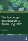 Image for The Routledge Introduction to Italian Linguistics