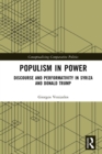 Image for Populism in power: discourse and performativity in SYRIZA and Donald Trump