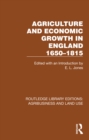 Image for Agriculture and Economic Growth in England 1650-1815