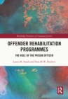 Image for Offender Rehabilitation Programmes: The Role of the Prison Officer