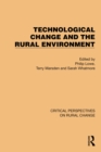 Image for Technological Change and the Rural Environment