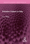 Image for Primitive culture in Italy
