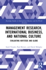 Image for Management Research, International Business, and National Culture: Evaluating Hofstede and GLOBE