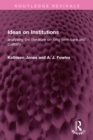 Image for Ideas on Institutions: Analysing the Literature on Long-Term Care and Custody