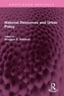 Image for National Resources and Urban Policy