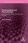Image for Psychoanalysis and Psychotherapy: Developments in Theory, Technique, and Training