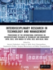 Image for Interdisciplinary research in technology and management: proceedings of the International Conference on Interdisciplinary Research in Technology and Management (IRTM, 2023), 30th March-1st April 2023, New Delhi, India