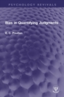 Image for Bias in Quantifying Judgments