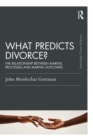 Image for What Predicts Divorce?: The Relationship Between Marital Processes and Marital Outcomes