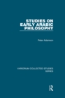 Image for Studies on Early Arabic Philosophy